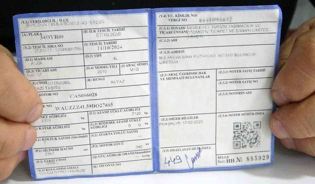 Galeriden noter satışıyla alınan lüks cipe gümrük şoku