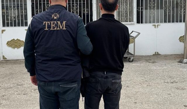 Gaziantep'te 6 yıl 3 ay hapis cezası bulunan FETÖ üyesi yakalandı