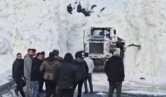 Hakkâri-Van ve Şırnak yolunda çığ alarmı
