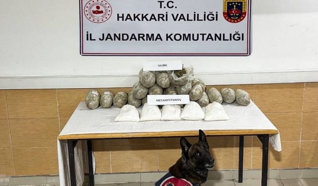 Hakkari'de 22 kilo uyuşturucu ele geçirildi
