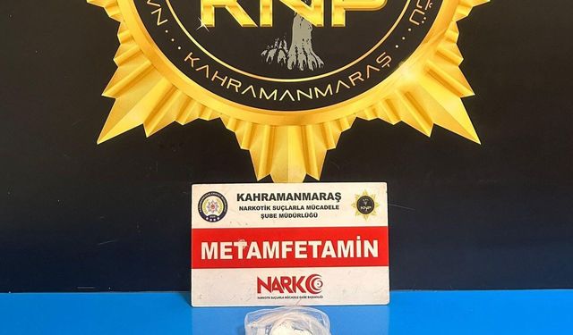 Kahramanmaraş'ta uyuşturucuya 3 tutuklama