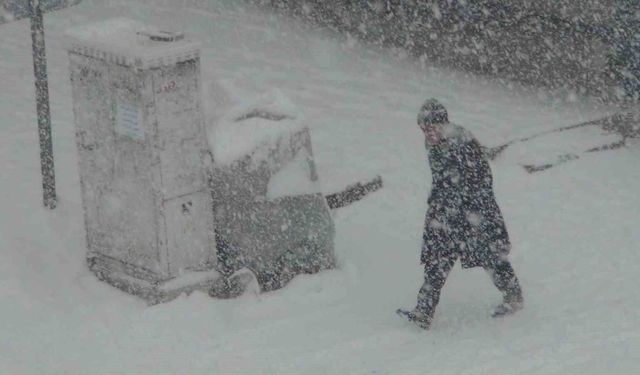 Kars'ta kar ve tipi geçit vermiyor: 52 köy yolu ulaşıma kapandı