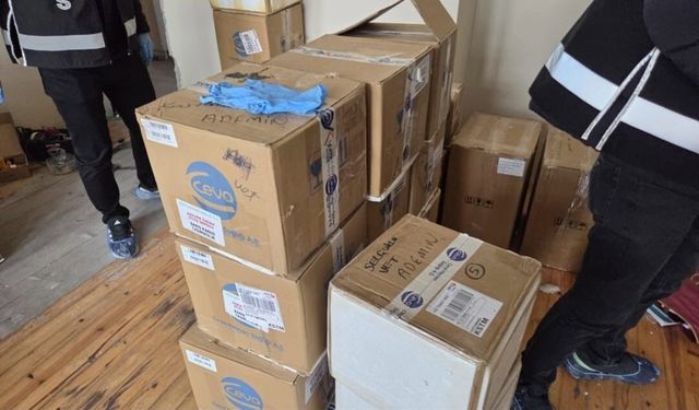 30 milyon TL'lik hayvansal veteriner ilacı ele geçirildi