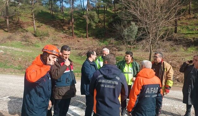 Kaymakam Güldoğan, Salihli'de yağıştan zarar gören bölgeleri inceledi