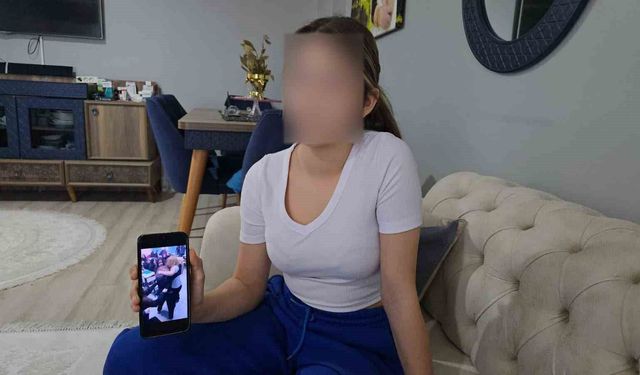 Lisedeki kavga anları kamerada, 3 öğrenciye uzaklaştırma cezası