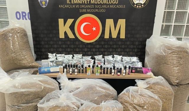 Manisa'da 3 ilçede kaçak tütün operasyonu