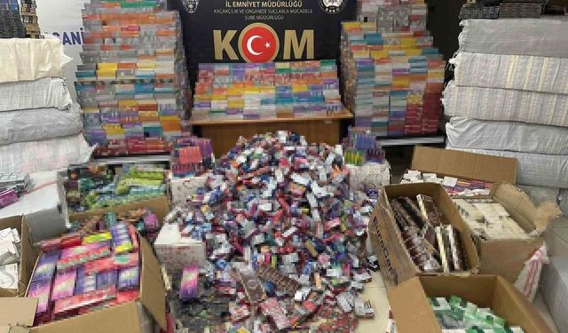 Manisa'da kaçakçılık bilançosu açıklandı