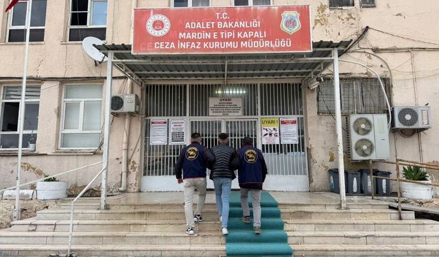 Mardin'de cezaevi firarisi JASAT operasyonuyla yakalandı