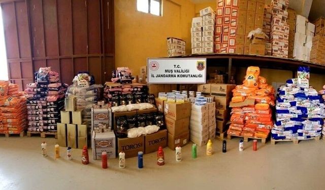 Muş'ta 3 milyon 903 bin TL değerinde sahte ürün ve kaçak tütün ele geçirildi