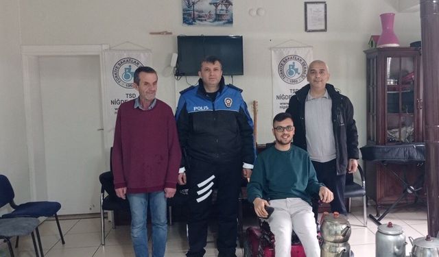 Niğde'de toplum destekli polislikten bilgilendirme ve farkındalık çalışmaları