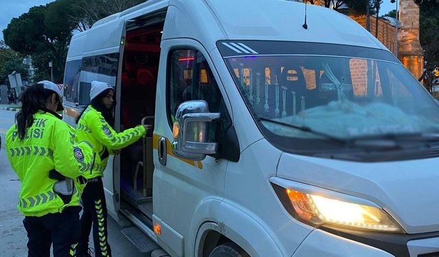 Okul servis araçlarına sıkı denetim