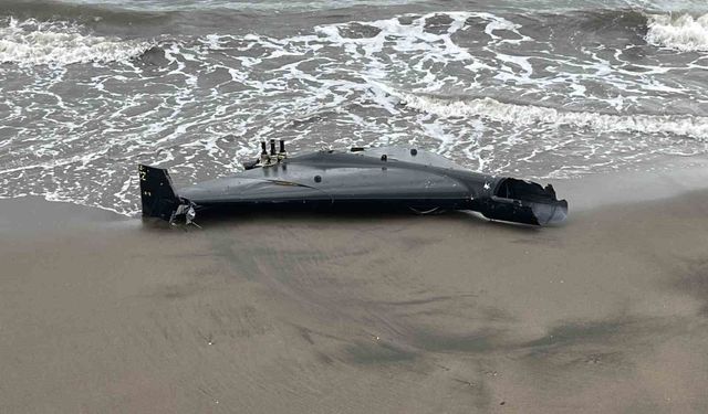 Ordu'da sahilde insansız hava aracı parçası bulundu