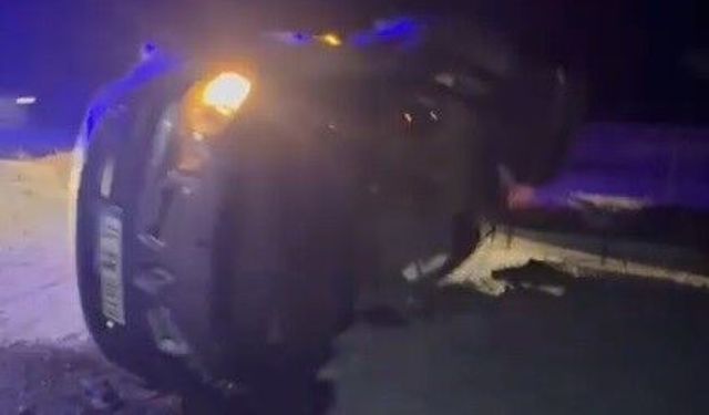 Sarıkamış'ta trafik kazası: 2 yaralı