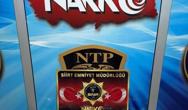 Siirt'te durdurulan araçta 13 kilo kubar esrar ele geçirildi: 1 tutuklama