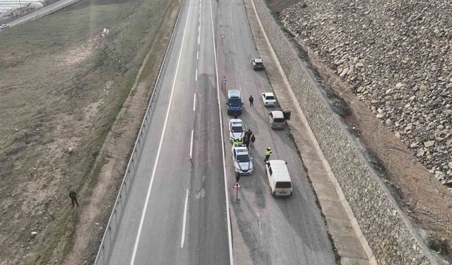 Simav'da drone destekli trafik denetimi gerçekleştirildi