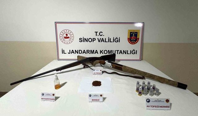 Sinop'ta zehir tacirlerine operasyon: 7 gözaltı