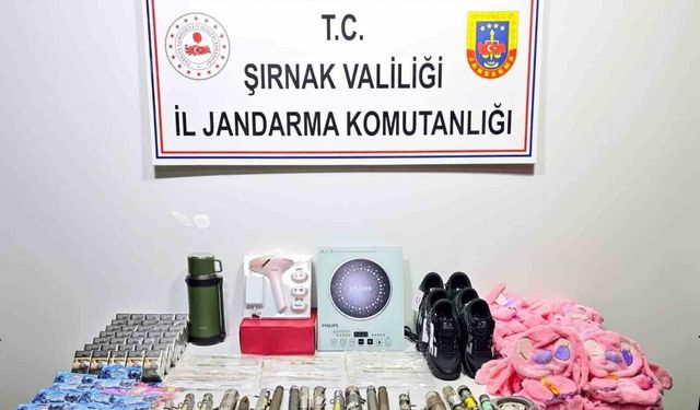 Şırnak'ta jandarma ekiplerinden asayiş, narkotik ve kaçakçılık operasyonu: 27 tutuklama