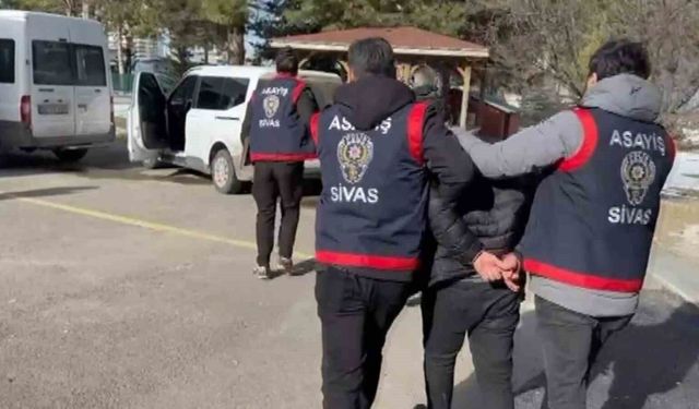 Sivas'ta firari 3 hükümlü yakalandı