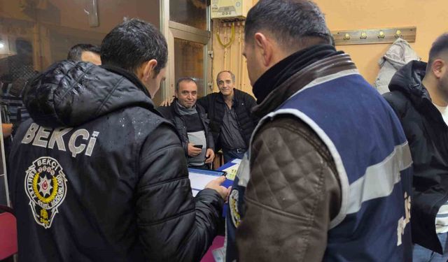 Şuhut'ta umuma açık yerlere yönelik asayiş denetimi