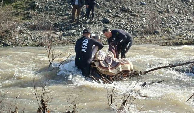Tokat'ta kaybolan kadın dere yatağında ölü bulundu