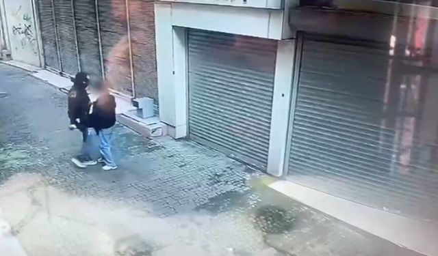 Bursa'da tornavidalı kar maskeli gaspçı kamerada