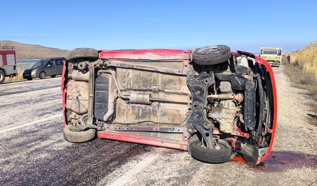 Van'da trafik kazası: 1 ölü, 2 yaralı