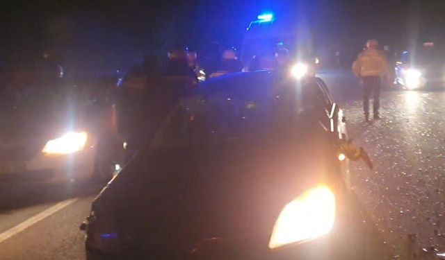 Yozgat'ta otomobil takla attı, 5 kişi yaralandı