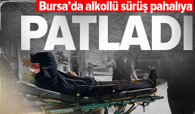 Bursa'da kaza yapan alkollü bisiklet sürücüsüne 11 bin 629 TL ceza