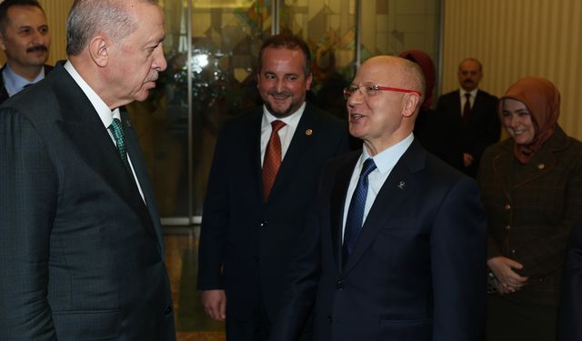 AK Parti Bursa heyeti Erdoğan ile görüştü