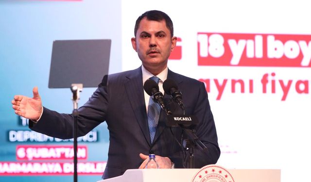 Bakan Kurum: Kentsel dönüşümde yerel yönetimlerle omuz omuza çalışmaya hazırız