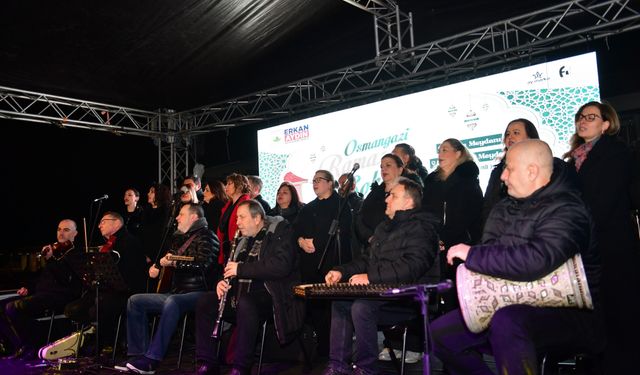 Bursa'da Ramazan akşamı Türk Sanat Müziği ezgileriyle taçlandı