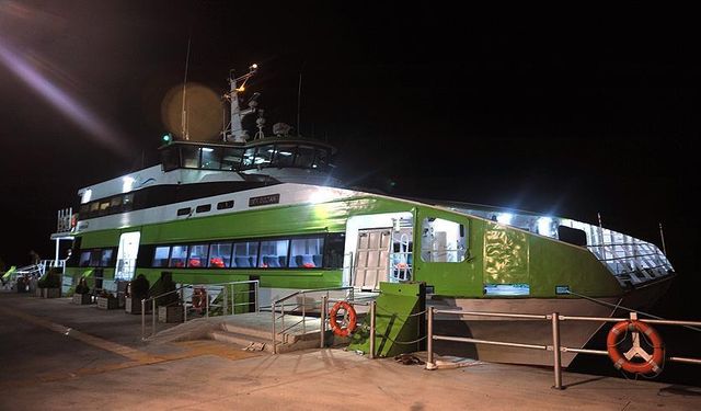 BUDO'nun seferleri iptal edildi