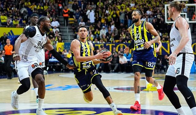 Fenerbahçe Beko, Sırbistan temsilcisi Partizan'ı mağlup etti