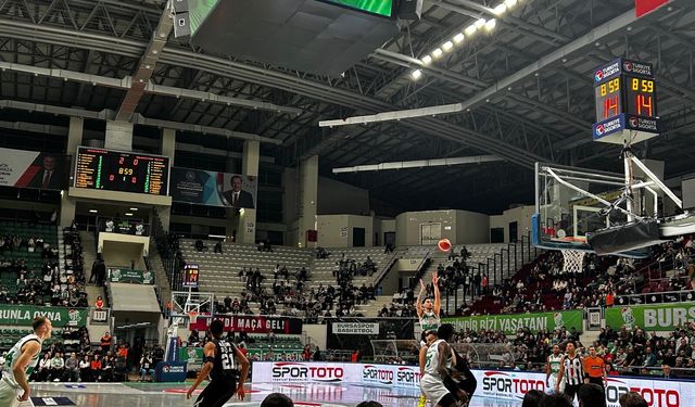 Bursaspor Basketbol Beşiktaş GAIN'e yenildi