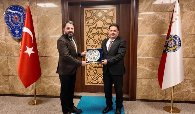 UTİYAP’tan Emniyet Müdürü Kadir Gökçe’ye ziyaret