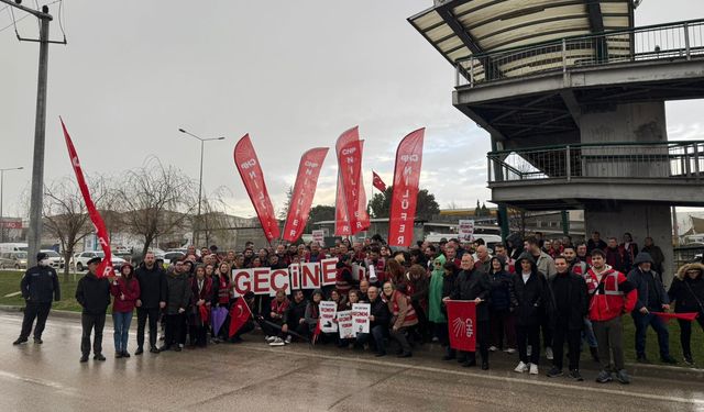 Geçinemiyoruz çığlığı Bursa’da yükseldi