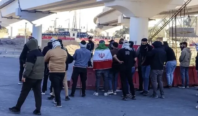 İran destekçileri Bağdat’taki Yeşil Bölge’ye girmeye çalıştı