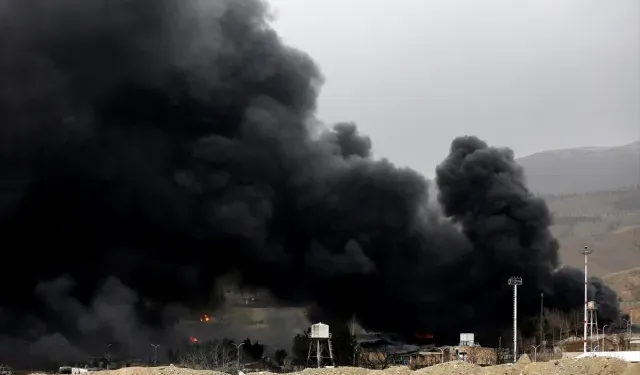 Umman’daki petrol depolama tesisleri vuruldu