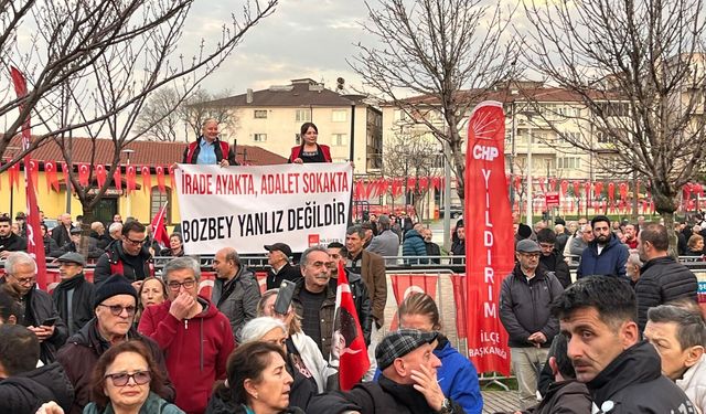 Bursa kenetlendi: Başkan Mustafa Bozbey'e büyük destek