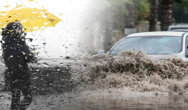 AFAD “tedbirli olun” diyerek uyardı! Ani sel, su baskını, dolu yağışı…
