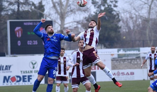 İnegölspor sahasında Erbaaspor'a 2-1 mağlup oldu