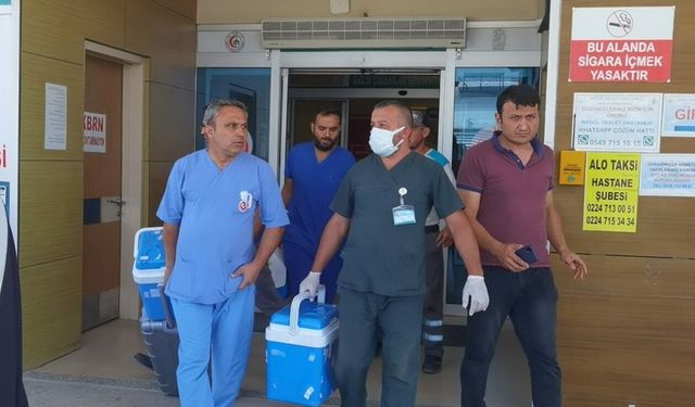 Bursa'da organlarıyla 4 kişiye umut oldu