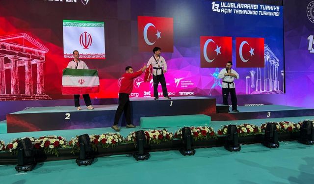 Bursalı sporcu Uğur Tuzlu, Turkish Open Taekwondo Turnuvası’nda şampiyon oldu