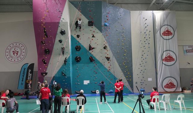 Bursa'da para tırmanış heyecanı