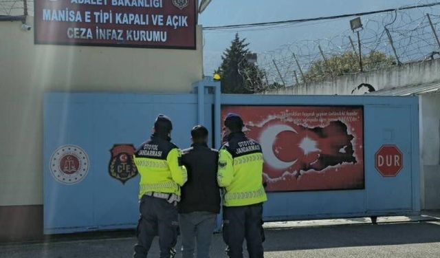 21 yıl hapisle aranan şahıs Turgutlu'da yakalandı
