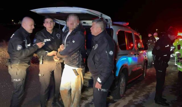 Film sahnelerini aratmayan kovalamaca kamerada