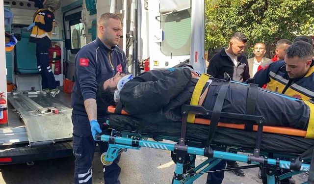 Aydın'da otomobille çarpışan motosikletli yaralandı