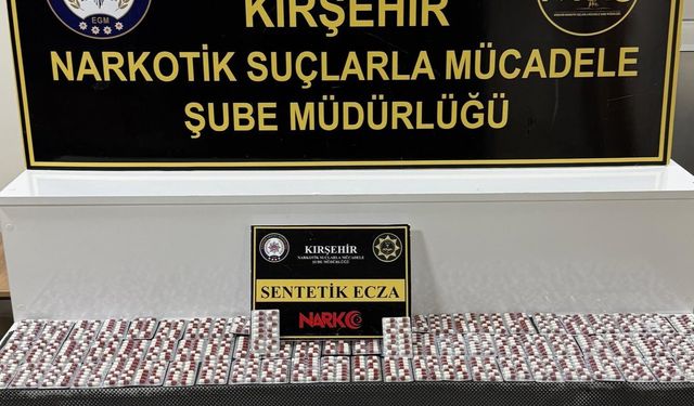 Bağ evine narkotik baskını: Bin 110 uyuşturucu hap ele geçirildi