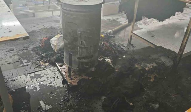 Bilecik'te bir tekstil atölyesinde çıkan yangın korkuttu