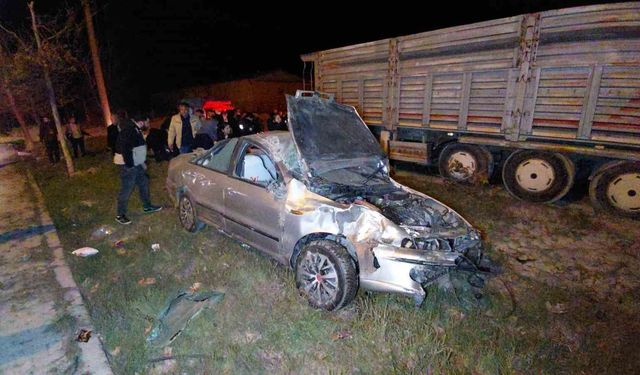 Bolu'da kazada ortalık savaş alanına döndü: 4 yaralı